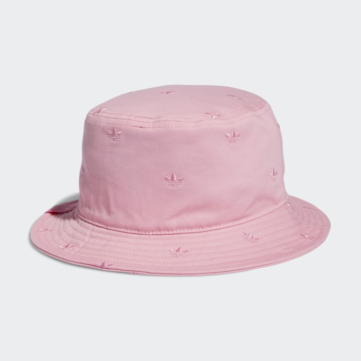 Sombrero De Pescador Rosa Claro Allover Print Trefoil De Adidas