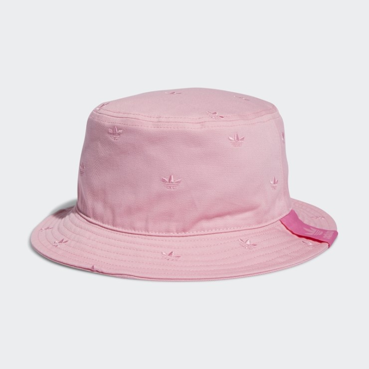 Sombrero De Pescador Rosa Claro Allover Print Trefoil De Adidas