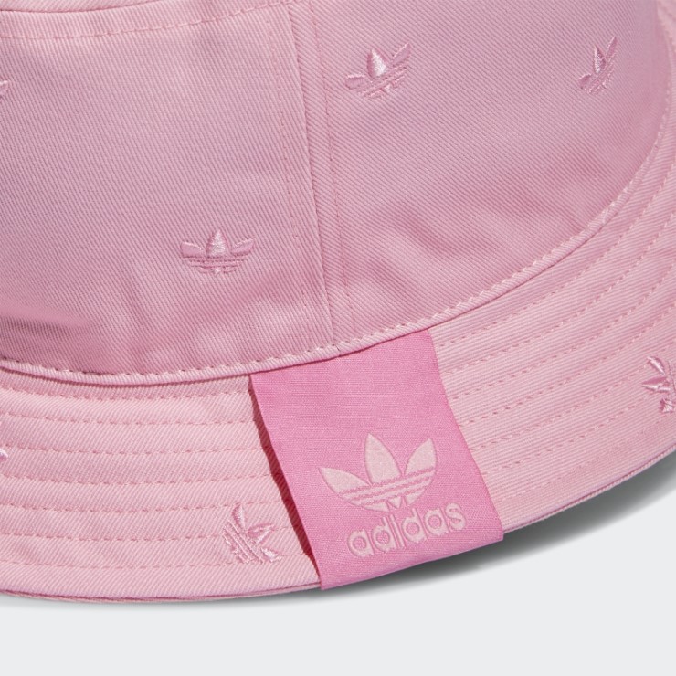 Sombrero De Pescador Rosa Claro Allover Print Trefoil De Adidas