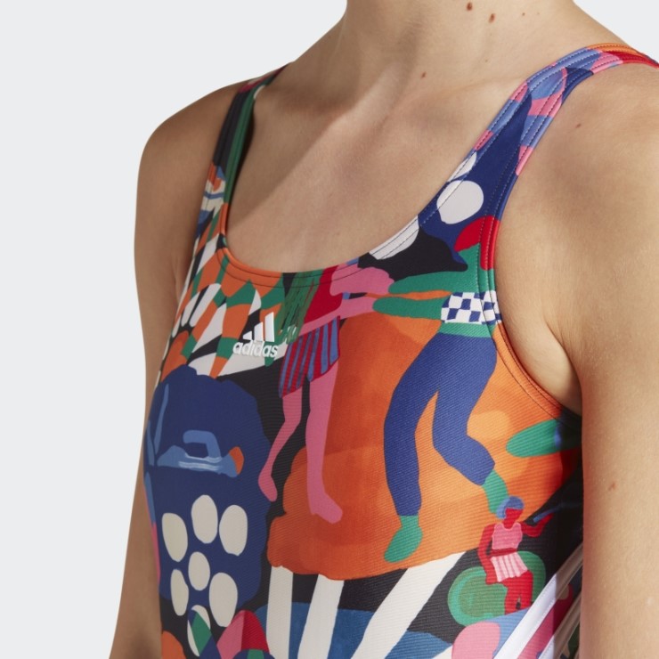 Bañador Adidas Farm Blanco