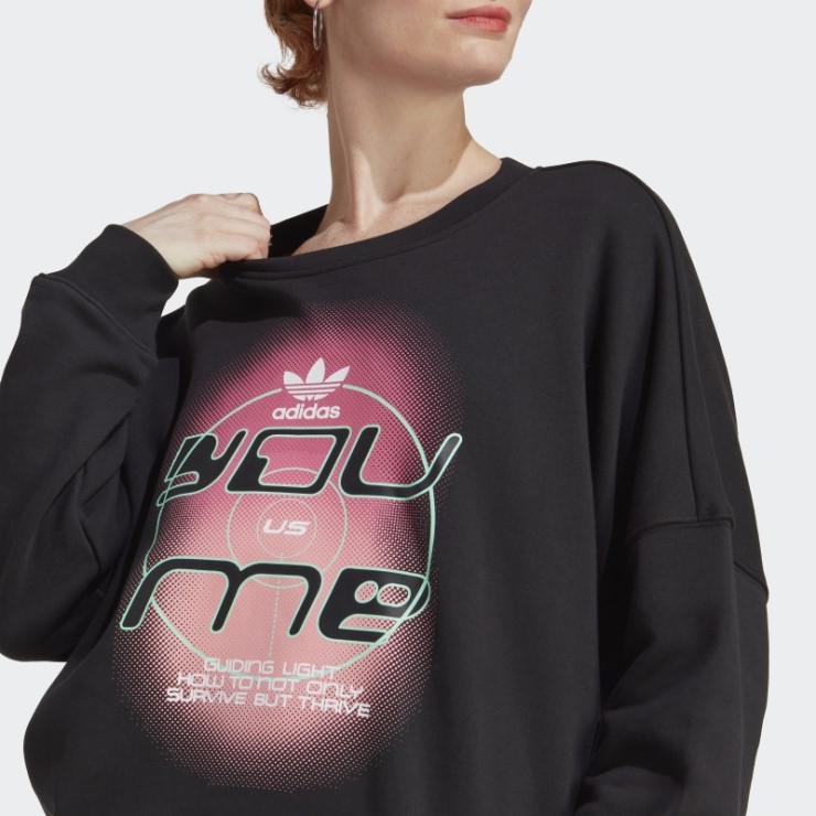 Sudadera Negra Adidas Siempre Original