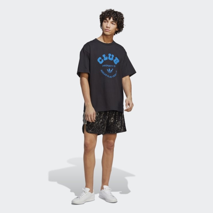 Shorts De Lentejuelas Negros Adidas