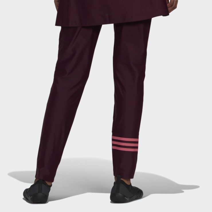 Pantalón De Baño 3 Rayas Adidas Granate