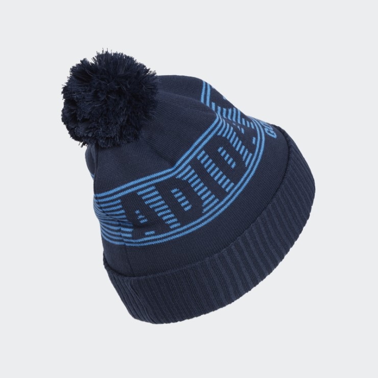 Gorro Adidas Golf Pompom Azul Marino