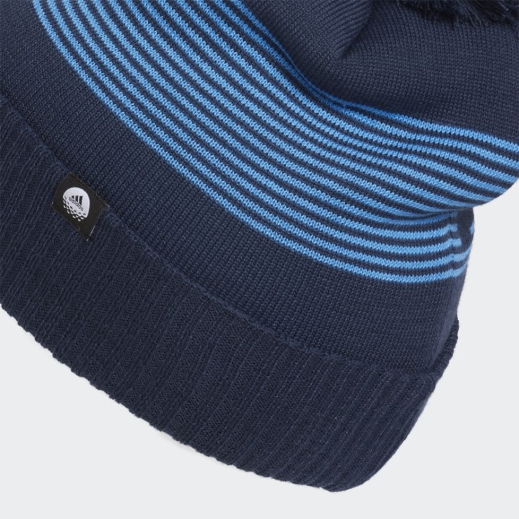 Gorro Adidas Golf Pompom Azul Marino
