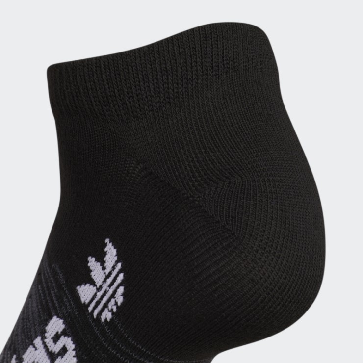 Calcetines Negros Adidas Superlite Degradados Invisibles 6 Pares