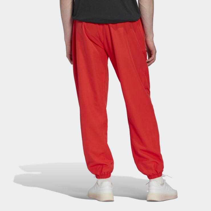 Pantalon Tejido Adidas Rojo