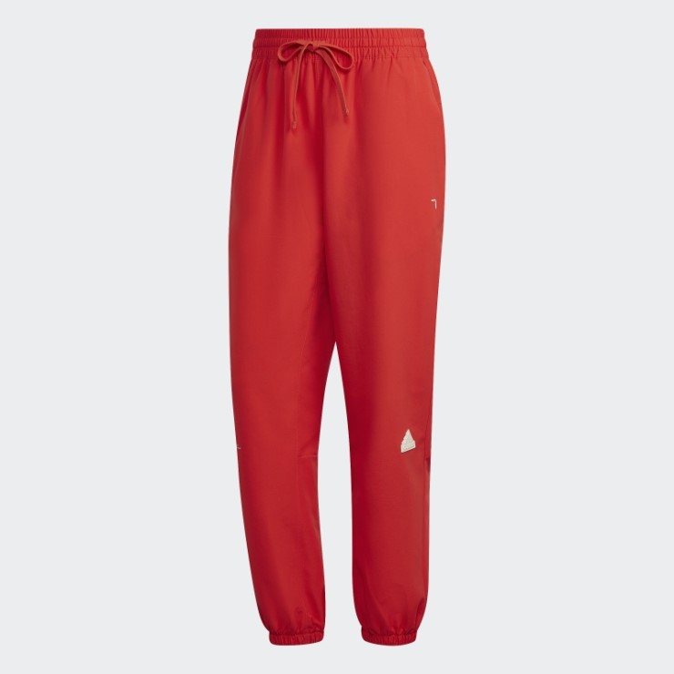 Pantalon Tejido Adidas Rojo