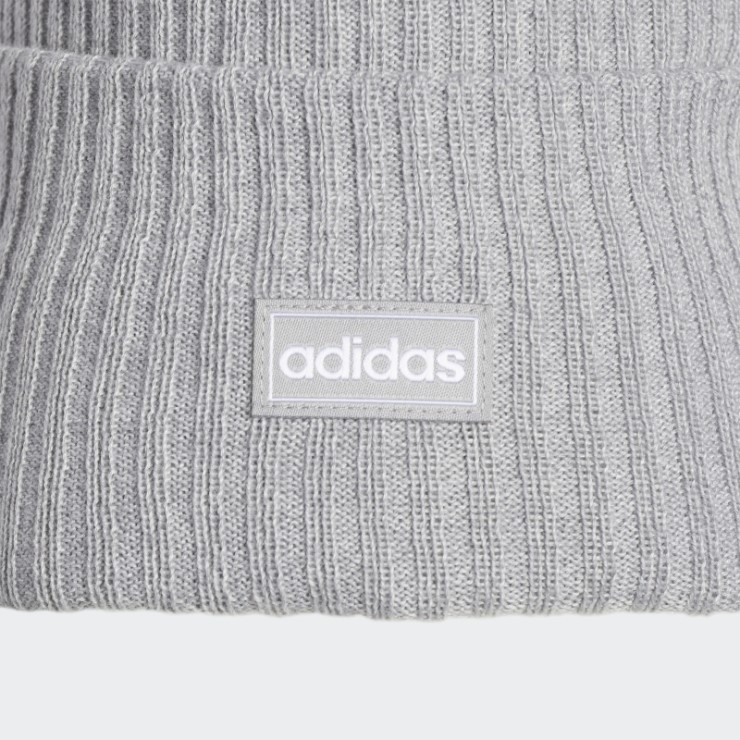 Gorro Con Puños Doblados En Naranja Adidas