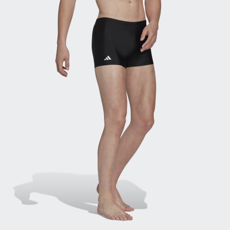 Calzoncillos Boxer Negros Con 3 Rayas De Adidas En Negrita