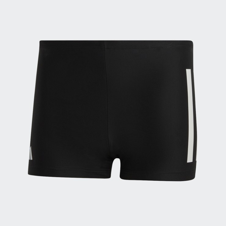 Calzoncillos Boxer Negros Con 3 Rayas De Adidas En Negrita