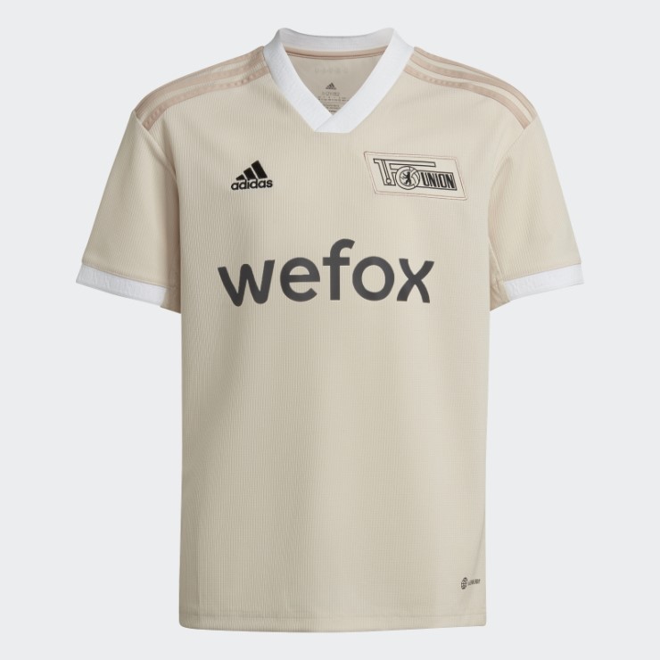 Camiseta Adidas Ivory 1. Fc Union Berlin 22/23 Segunda Equipación