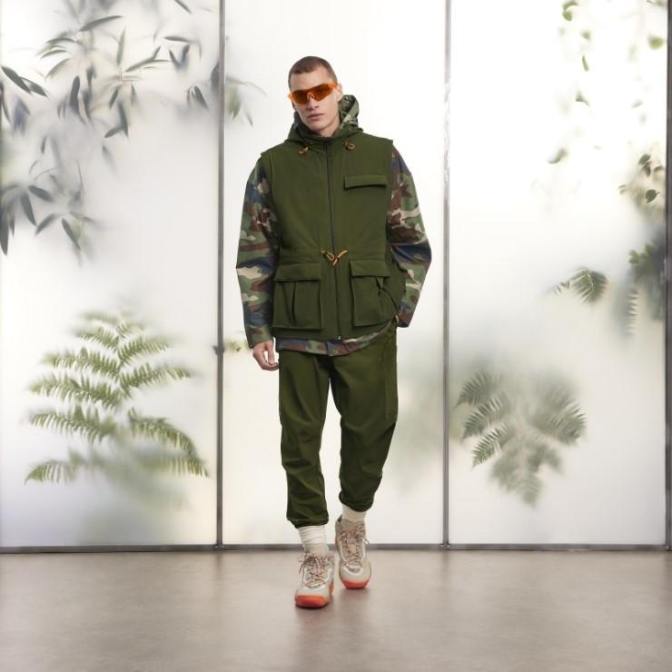 Aop Camo Adidas 2fer Chamarra (todos Los Géneros)