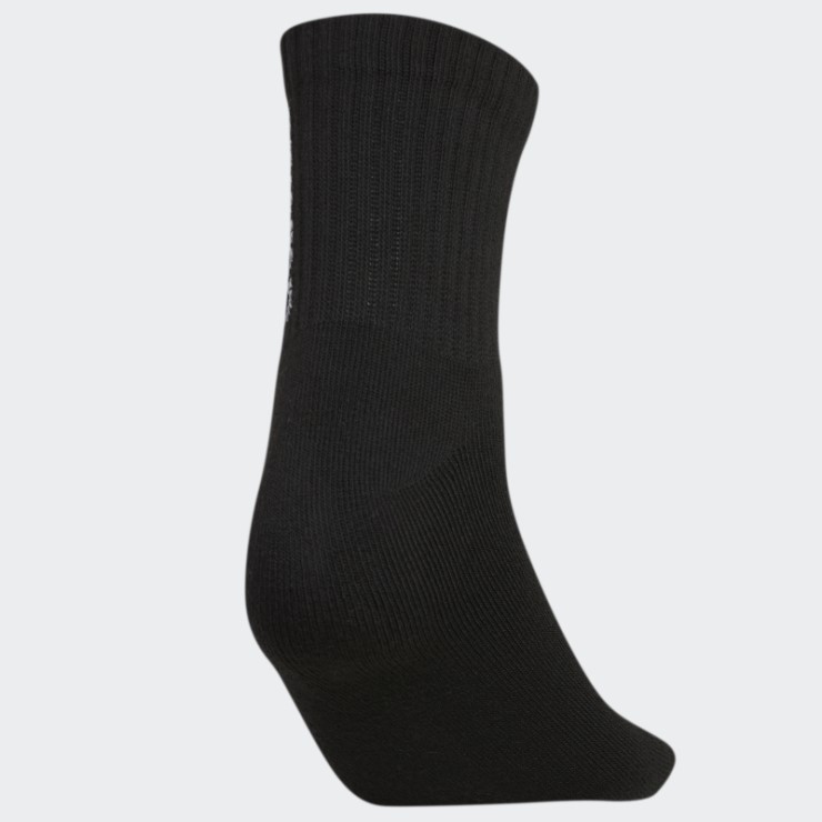 Negro Wmspt Paso 2 3pk Calcetines De Cuarto Alto Adidas