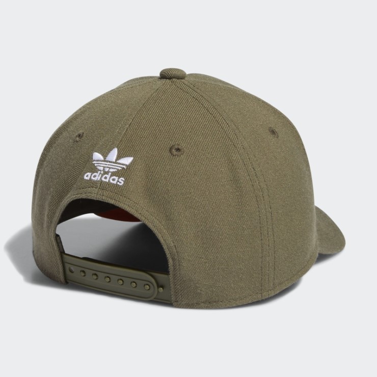 Gorra Snapback A-frame De Adidas Oliva Fuerte