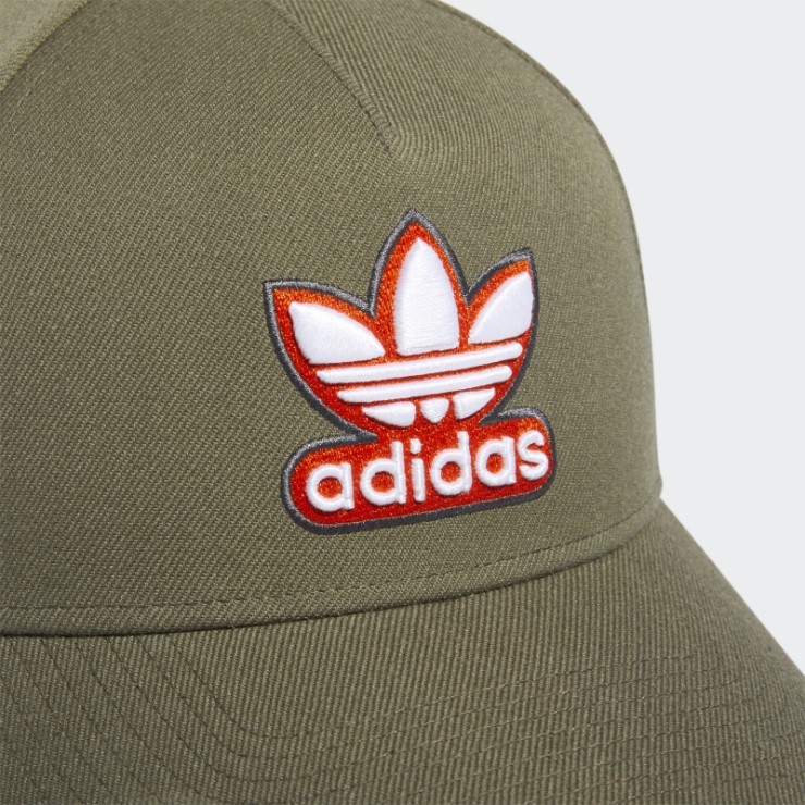 Gorra Snapback A-frame De Adidas Oliva Fuerte