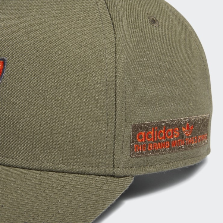 Gorra Snapback A-frame De Adidas Oliva Fuerte