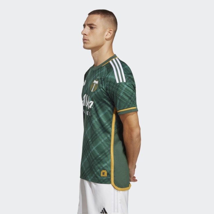 Camiseta Adidas Tech Forest Portland Timbers Primera Equipación 23/24 Auténtica