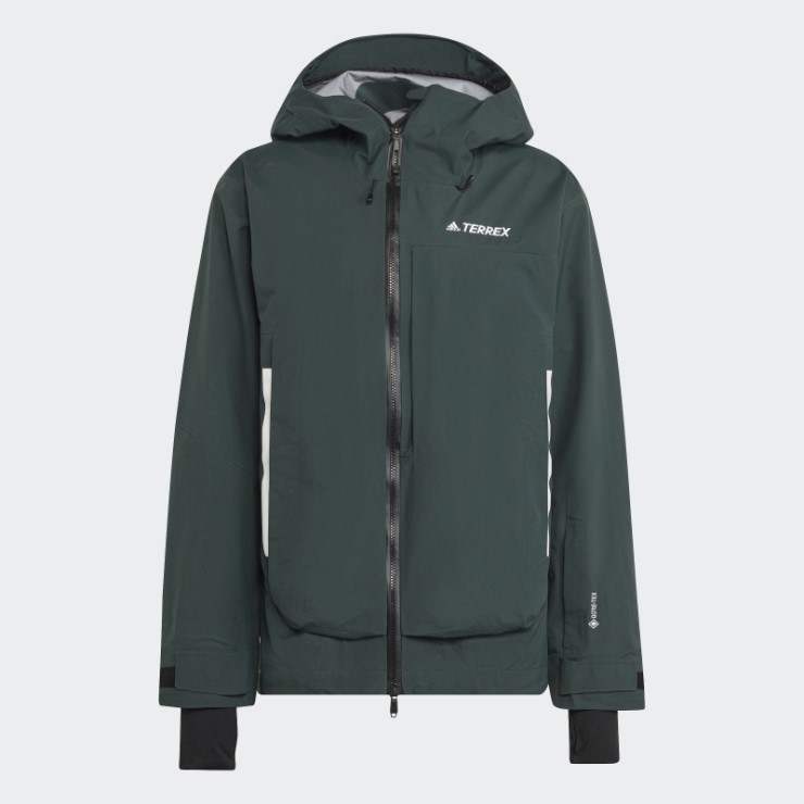 Adidas Terrex Myshelter Chaqueta De Nieve De 3 Capas Gore Tex Verde