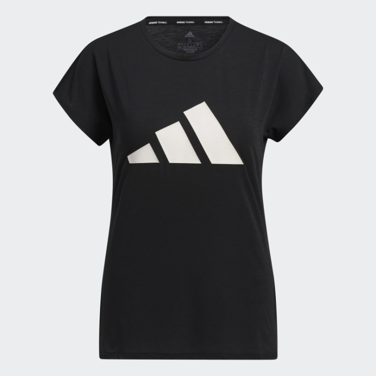 Camiseta De Entrenamiento Adidas 3 Rayas Negra