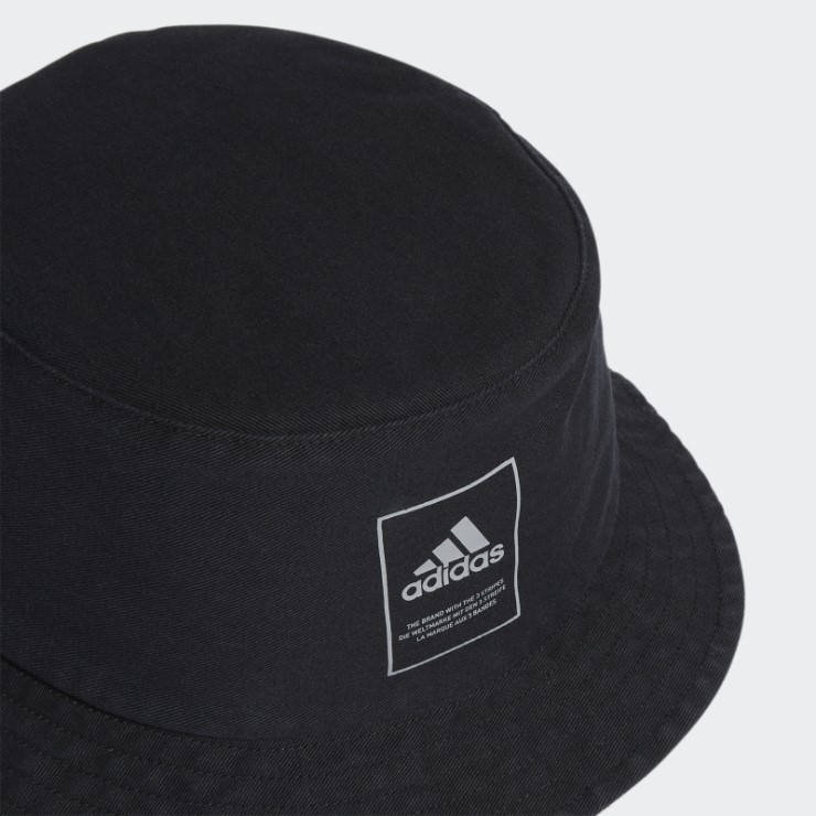 Gorro Estilo Pescador Lavado Adidas Negro