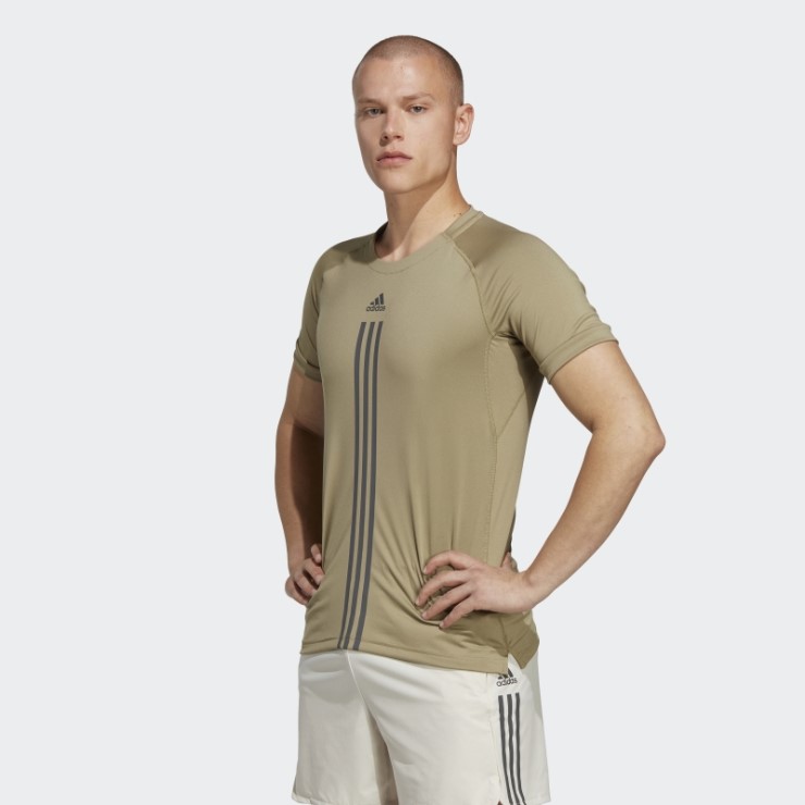 Camiseta Alphastrength Orbit Verde Adidas
