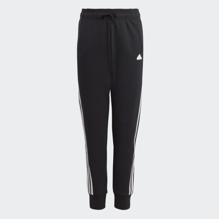 Joggers Negros De 3 Rayas Con íconos Del Futuro Adidas