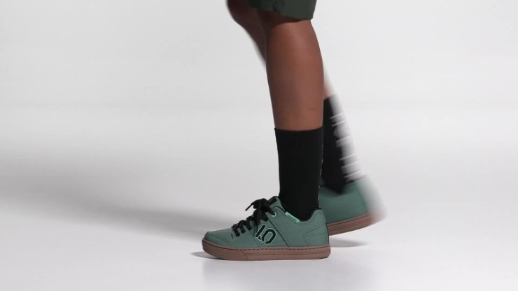 Adidas Five Ten Freerider Canvas Mountain Bike Zapatillas Hazy Esmeralda