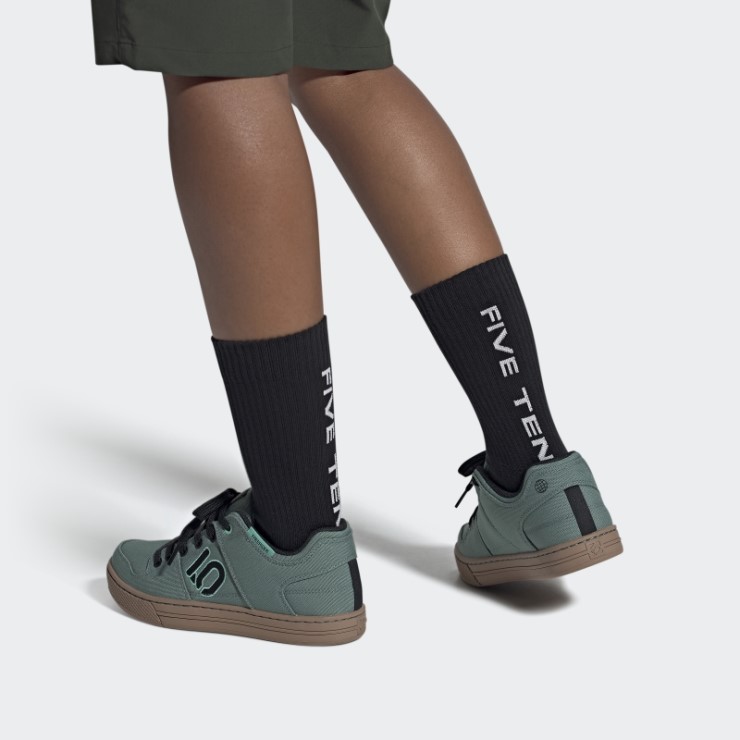 Adidas Five Ten Freerider Canvas Mountain Bike Zapatillas Hazy Esmeralda