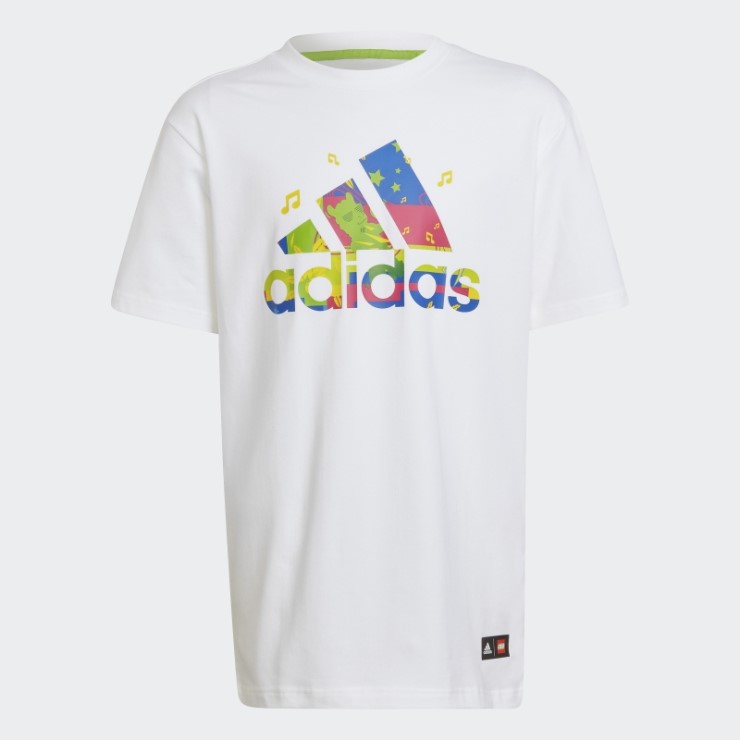 Camiseta Adidas X Lego Vidiyo Blanca Caliente