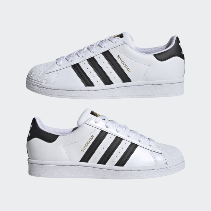 Zapatillas Adidas Superstar Mujer Negras