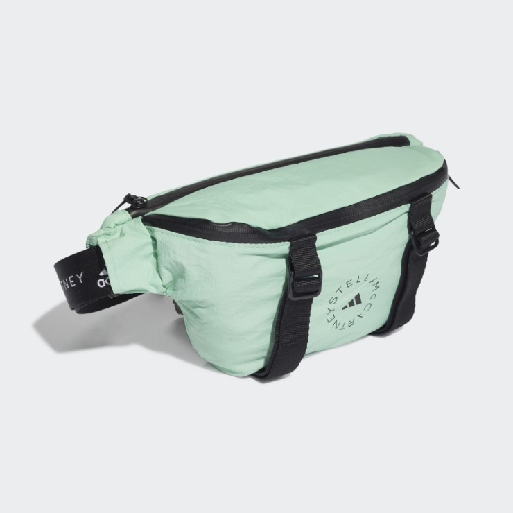Adidas By Stella Mccartney Riñonera Convertible Verde Caliente