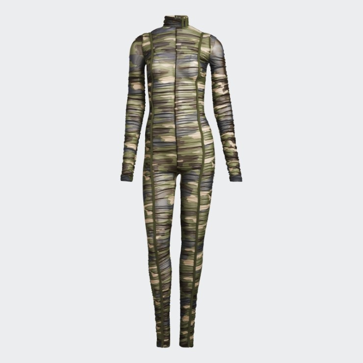 Catsuit Fruncido Camo Aop Adidas