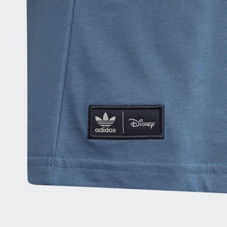 Adidas Camiseta Azul Alterada De Mickey Y Sus Amigos De Disney