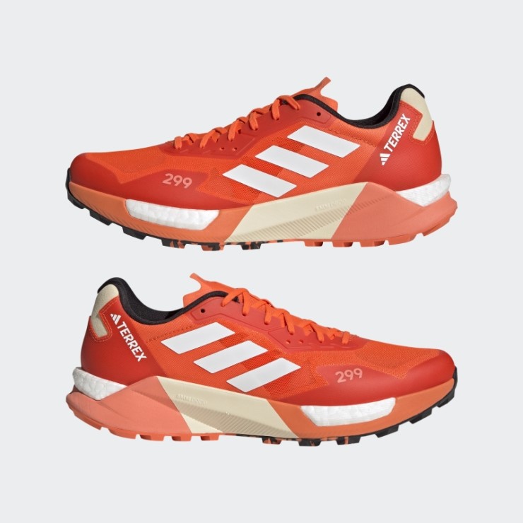 Naranja Adidas Terrex Agravic Ultra Trail Zapatos Para Correr