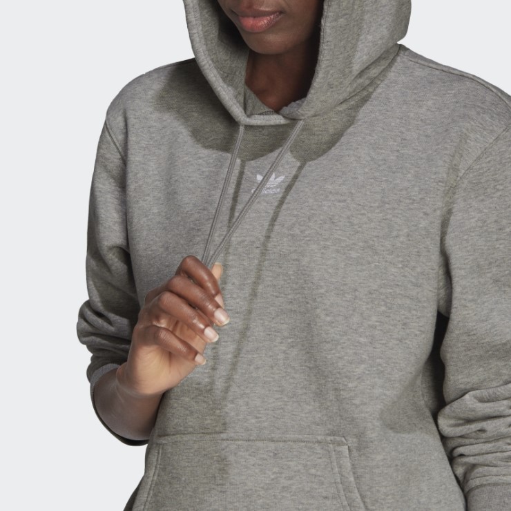 Adidas Sudadera Con Capucha Gris Medio Adicolor Essentials