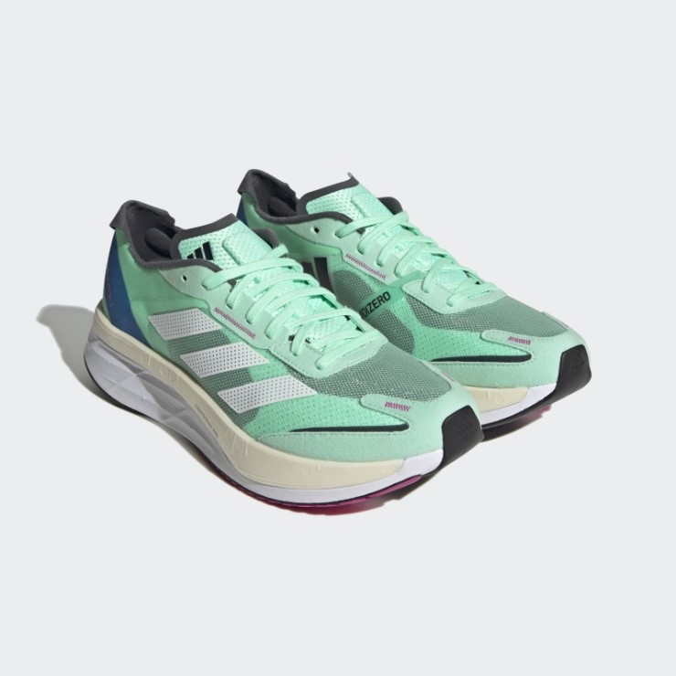 Menta Adidas Adizero Boston 11 Zapatos Para Correr
