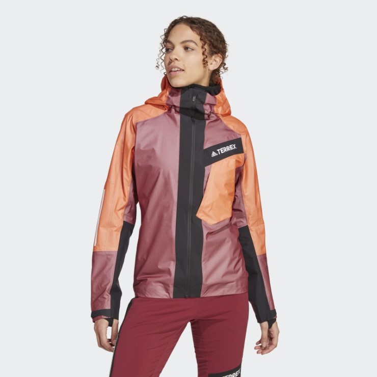 Chaqueta Adidas Roja Techrock Light Gore-tex