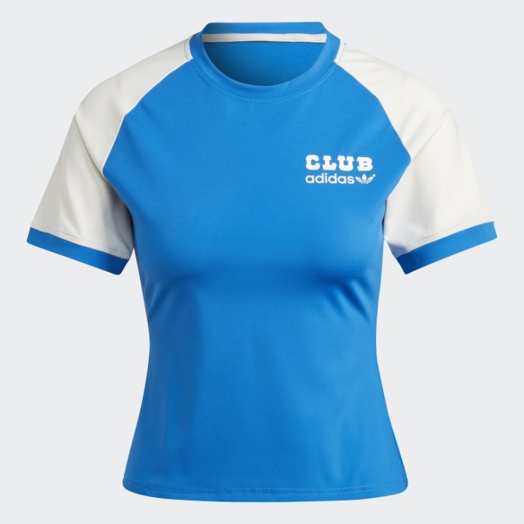 Camiseta Versión Azul Club Pájaro Azul Adidas