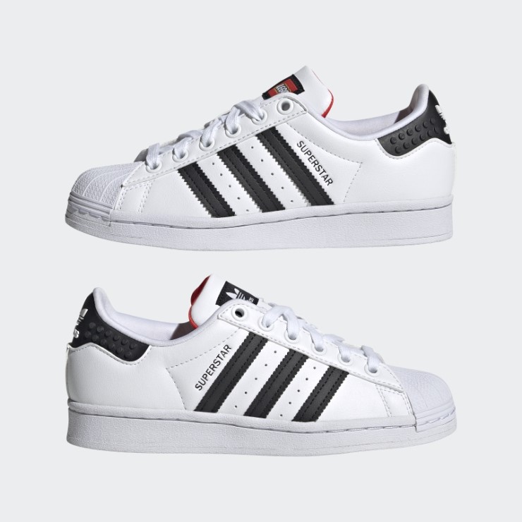 Zapatillas Adidas X Lego Superstar Blancas