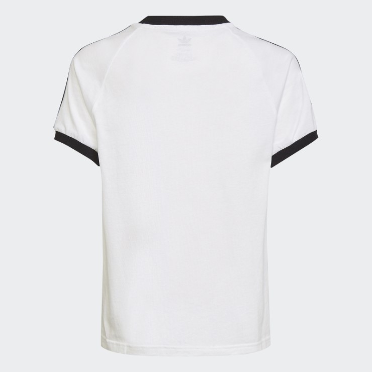 Camiseta Adidas Adicolor 3 Rayas Blanco