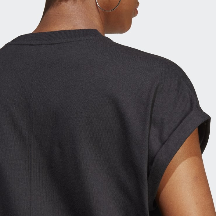 Vestido Negro Adidas Adicolor Classics Trefoil