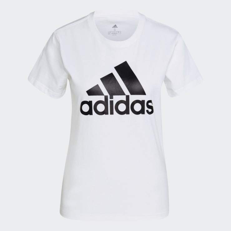 Camiseta Adidas Essentials Logo Negra