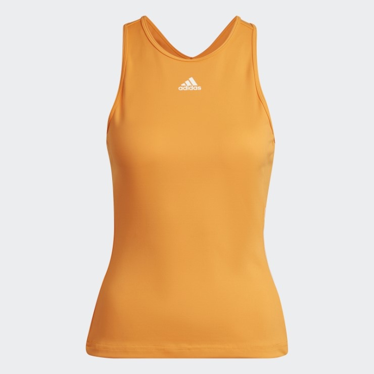 Camiseta Sin Mangas Hyperglam Naranja Rush Adidas