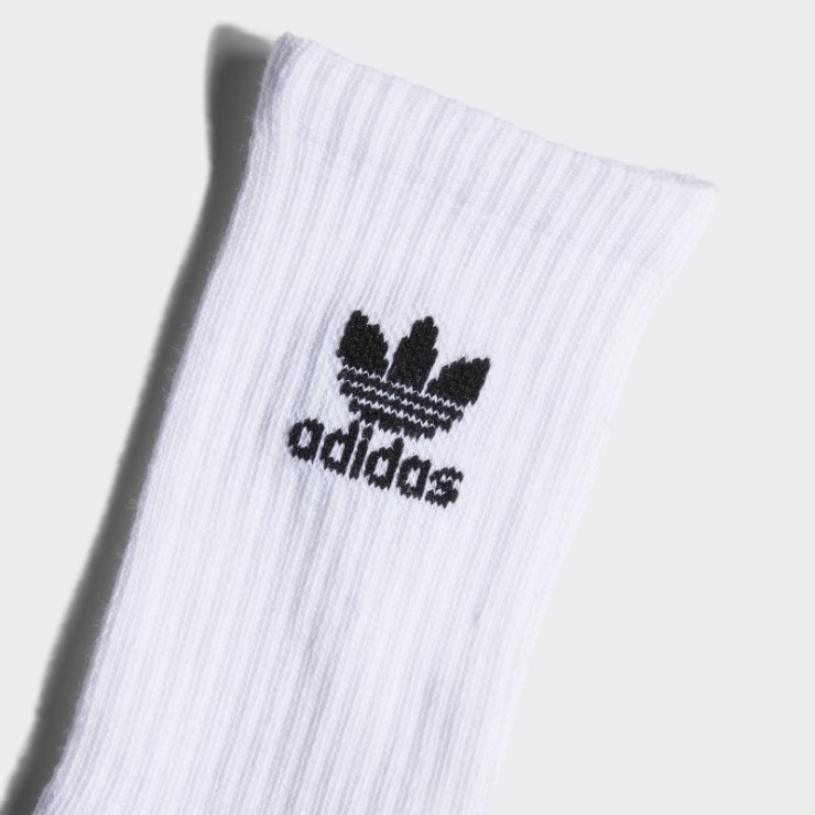Adidas Trefoil Calcetines Blancos 6 Pares