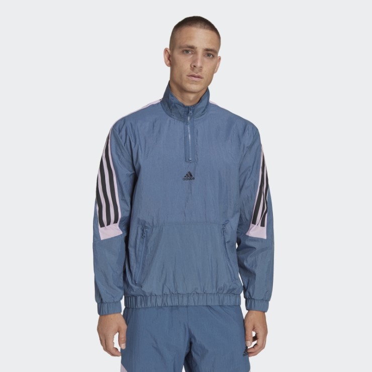 Adidas Steel Future Icons Sudadera Tejida Con 3 Rayas Y Cremallera De 1/4