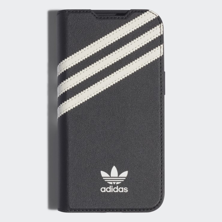 Funda Adidas Or Booklet Pu Para Iphone 13/13 Pro Caliente Negro
