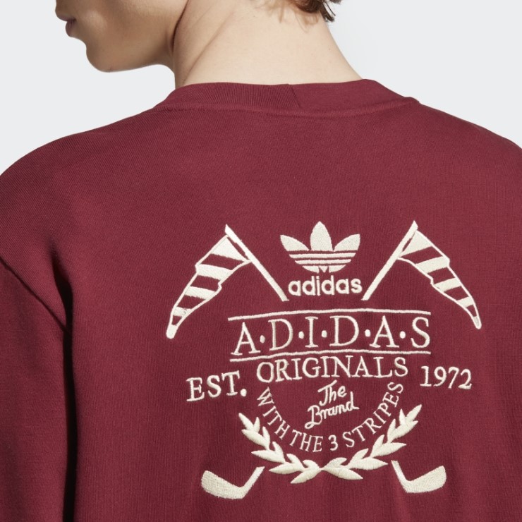 Cárdigan De Archivo De Gráficos Adidas Rojo