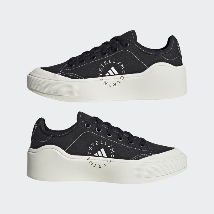 Adidas By Stella Mccartney Zapatos De Corte Caliente Negro