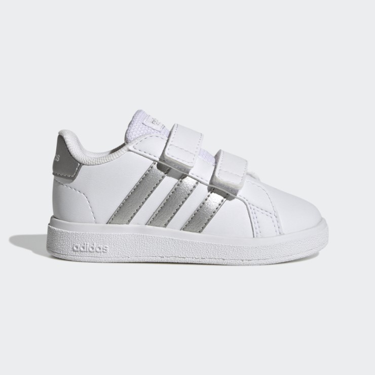 Adidas Grand Court 2.0 Zapatos Plata Elegante